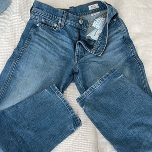 AYR Denim Blue Straight Jeans